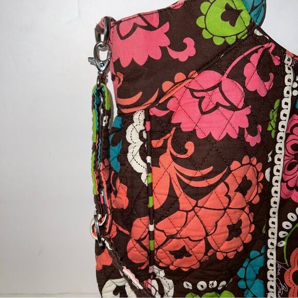 VNTG VERA BRADLEY Y2K quilted convertible crossbody/shoulder bag - Picture 2 of 4
